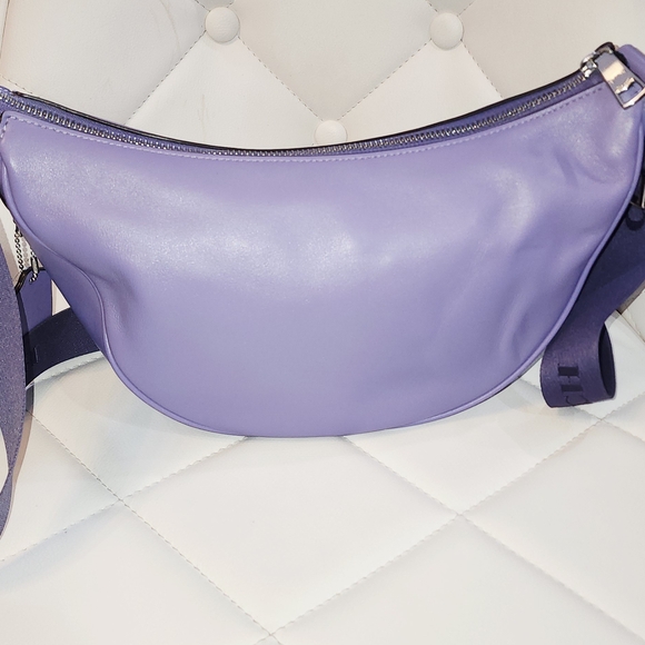 COACH PACE Shoulder Crossbody Bag Light Violet - Picture 4 of 15